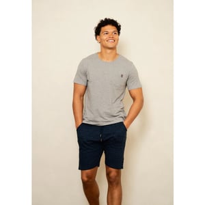 Phil & Co Heren pyjamashirt korte mouw