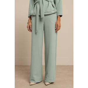Studio Anneloes Luz twill trousers mint
