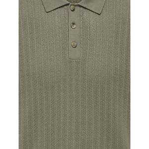 Only & Sons Onsmoon reg 12 ss polo knit noos army