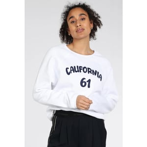 Penn & Ink S26t1232 01-505 penn en ink sweater print white night