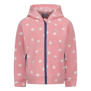 Trespass Meisjes Breigh Fleece Jas (Baby Roze)