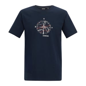 Regatta Heren Cline IX Kompas T-Shirt (Marine)
