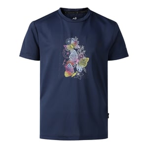 Dare 2B Kinderen/Kinderen grappig vlinder bloemen T-shirt (Marine)