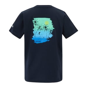 Regatta Kinderen Bosley Rugprint T-Shirt (Marineblauw)