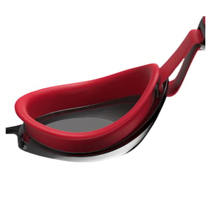 Speedo Unisex Adult Jet 2.0 Swimming Goggles (Red/Smoke)