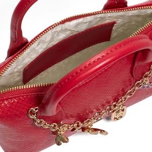 Dune Accessories Seviller - Reptile Effect Charm Tote
