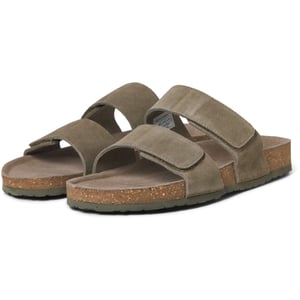 Jack & Jones Malta Suède Heren Martini Olijfgroene Sandalen