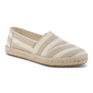 TOMS Alpargata Rope 2.0 Textil Dam Naturliga Espadrillos