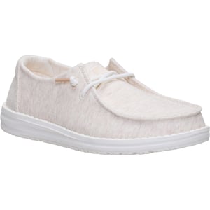 HEYDUDE Wendy Stretch Jersey Textiel Dames Oatmeal Loafers