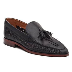Base London Bracken Loafer Leren Heren Navy Loafers
