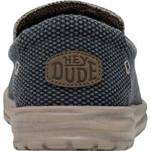 HEYDUDE Mikka Braided Textile Men's Deep Blue Loafers