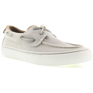 Sperry Helm 2-Eye Textil Herr Grey Båtskor