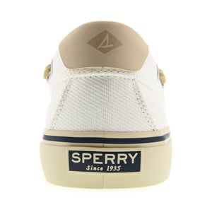 Sperry Helm 2-Öga Textil Herrskor Vita Båtskor