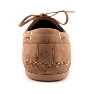 Sperry Slim Båt Läder Dam Tan Båtskor