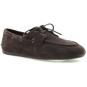 Sperry Slim Båtsko i Läder för Dam i Mörkbrunt