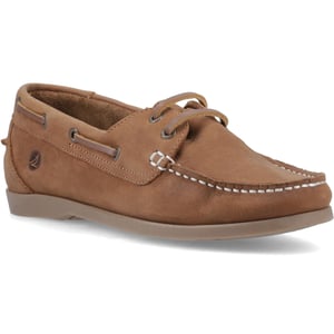 Sperry Balboa 2 Eye Båtnubuck Damsegelskor i Tan