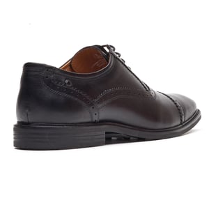 Base London Ascot Oxford Skinn Herrsvarta Oxfordsko