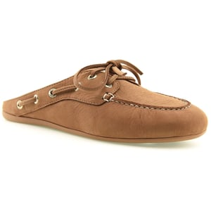 Sperry Slimboat Leren Dames Tan Mules