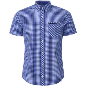 Ben Sherman Oxford Mens Blue Shirt