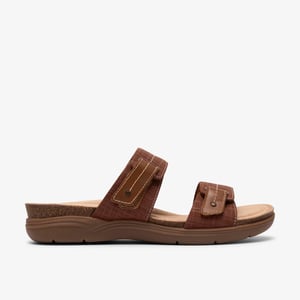 April Dusk Dark Tan Int Sandals