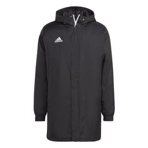 Adidas Mens Entrada 22 Stadium Jacket Coat Black IB6076