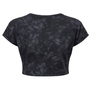 Gymshark KK Twins Raw Womens Black Crop Top