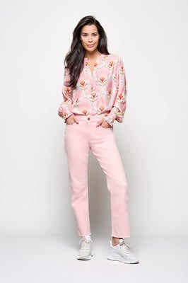 Caroline Tensen Detroit Broek Lichtroze