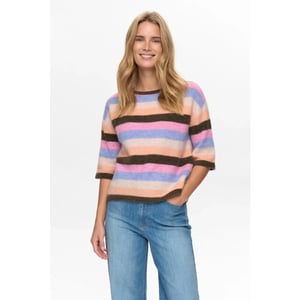 Nümph Nuriette stripy ss pullover 706422 sea turtle