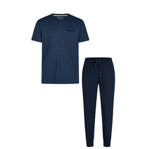 Phil & Co Essential heren pyjama set korte mouw /gestreept