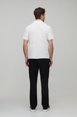 Slim Fit 1/4 Zip Pique Polo
