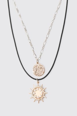 Sun Layered Necklace
