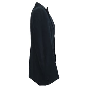 Dolce & Gabbana Single-Breasted Blazer with Pockets in Navy Blue Cotton