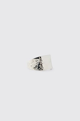 Silver Floral Ring