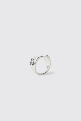 Silver Floral Ring