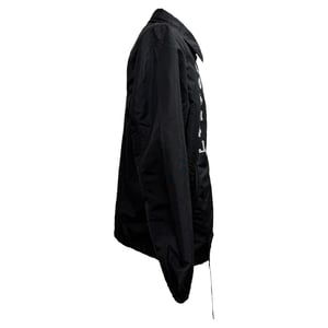 Lanvin Enter Nothing Printed Bomber Jacket in Black Nylon