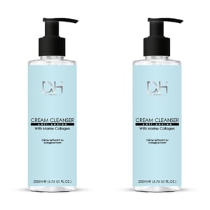 Cream Cleanser with Marine Collagen 200ml x 2 Duo Set