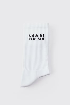 Man Active Training Grip Crew Socks