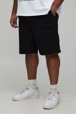 Plus Carpenter Relaxed Fit Shorts