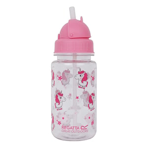 Regatta Luna The Unicorn Straw Tritan 0.35L Water Bottle (Sweet Pink)