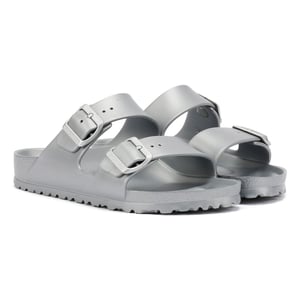 Birkenstock Arizona EVA Women's Metallic Silver Sandals