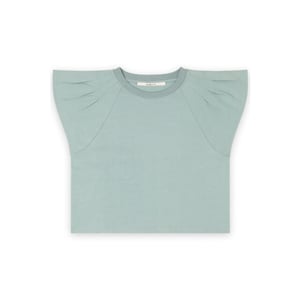 Homage to Denim H-cs26m26 top with wide shoulders