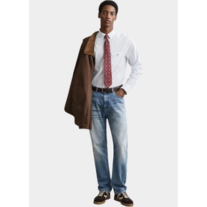 Gant Casual hemd lange mouw regular fit poplin 3000130/455