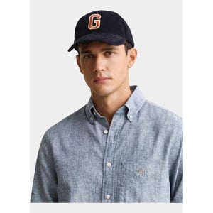 Gant Overhemd heren overoverhemd van linnenmix 3250082/442