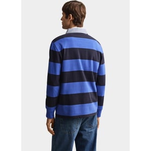 Gant Polo lange mouwen heren gestreepte heavy rugger met c 2004083/417