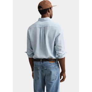 Gant Overhemd heren overoverhemd van linnenmix 3250082/450