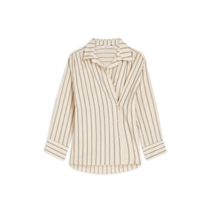 Summum Blouse adjustable chenille stripe 2s3455-12374