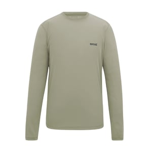 Regatta Mens Mindo Logo Long-Sleeved T-Shirt (Abbeystone)