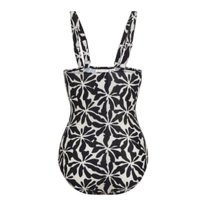 Regatta Dames/Dames Sakari Abstract Floral Tummy Control One Piece Zwempak (Beige)