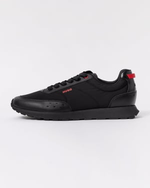 Icelin HUGO Icelin Mens Running-Inspired trainers trainers in Black