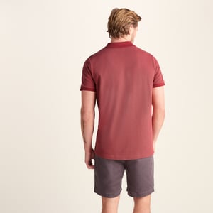 Whitley Mens 100% Cotton Polo Shirt - Redwood